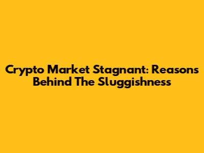 Crypto Market Stagnant: Reasons Behind The Sluggishness