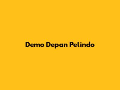 Demo Depan Pelindo