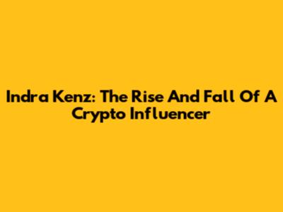 Indra Kenz: The Rise And Fall Of A Crypto Influencer