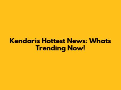 Kendari's Hottest News: What's Trending Now!